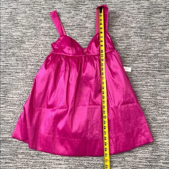 NWT FOR LOVE & LEMONS SELENA MINI DRESS Hot Pink Small - Picture 9 of 12